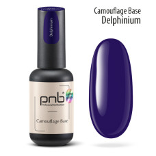 Камуфлююча каучукова база /глибокий фіолетовий/ /UV/LED Camouflage Base Delphinium Violet PNB/